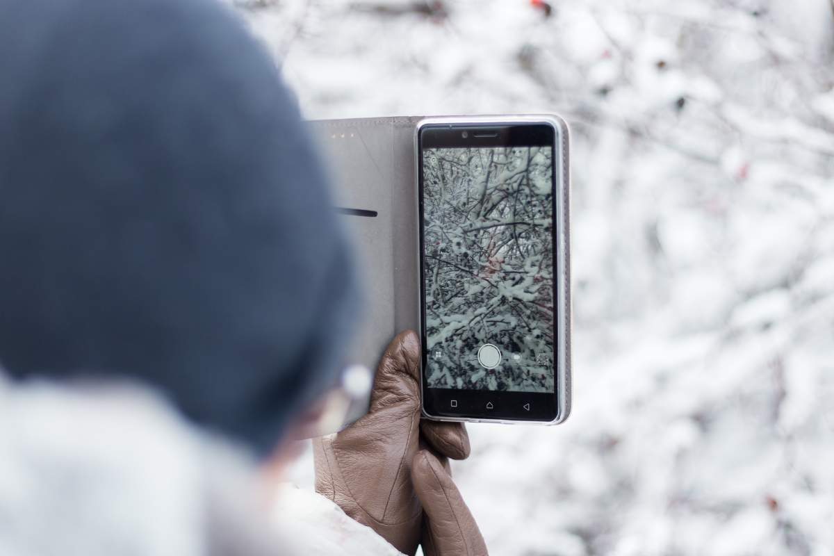smartphone freddo pericolo