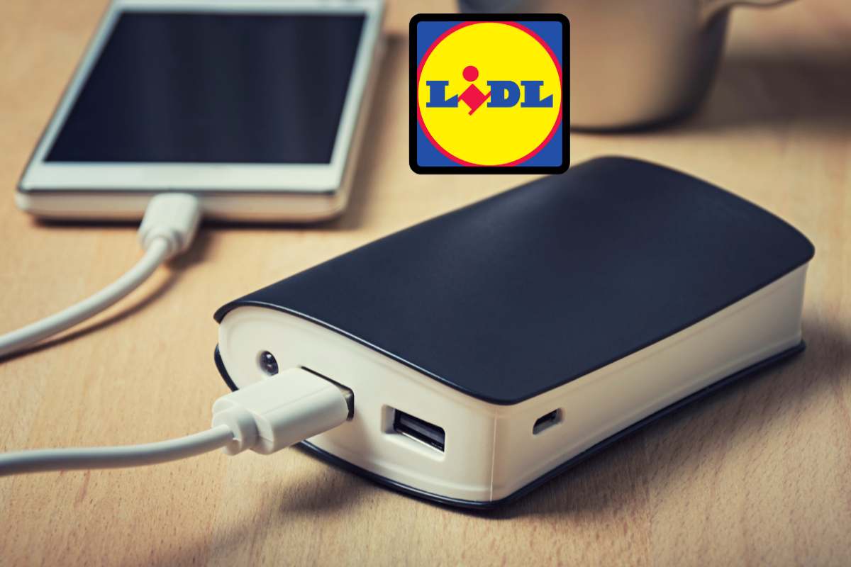 Powerbank logo Lidl